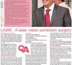 Lasik- A laser vision correction surgery