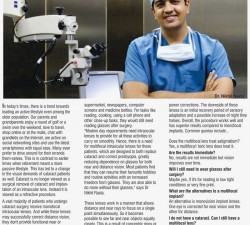 Multifocal Intraocular Lenses for Better Vision